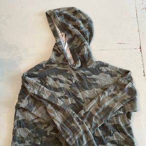 Old navy crop hooded sweatshirt girls size 10 to 12